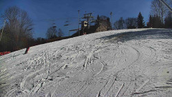 Otočná kamera na sjezdovce