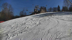 Otočná kamera na sjezdovce