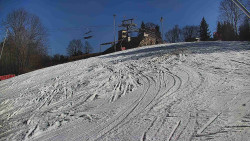 Otočná kamera na sjezdovce