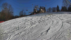 Otočná kamera na sjezdovce