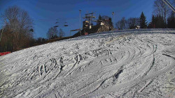 Otočná kamera na sjezdovce