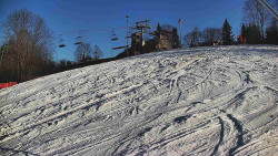 Otočná kamera na sjezdovce