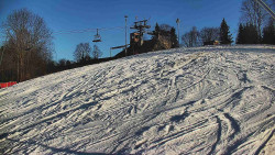 Otočná kamera na sjezdovce