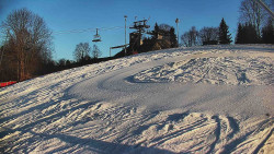 Otočná kamera na sjezdovce