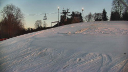 Otočná kamera na sjezdovce