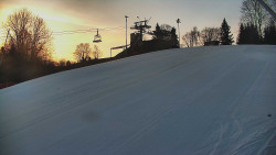 Otočná kamera na sjezdovce