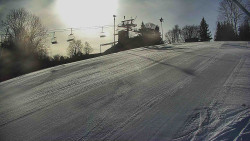 Otočná kamera na sjezdovce