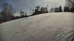 Otočná kamera na sjezdovce