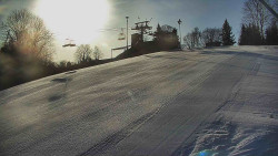 Otočná kamera na sjezdovce