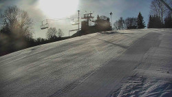 Otočná kamera na sjezdovce