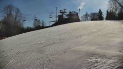 Otočná kamera na sjezdovce