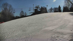 Otočná kamera na sjezdovce