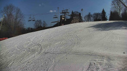 Otočná kamera na sjezdovce