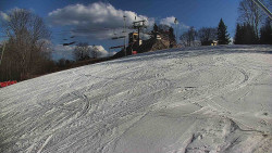 Otočná kamera na sjezdovce