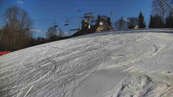 Otočná kamera na sjezdovce