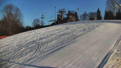 Otočná kamera na sjezdovce