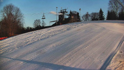 Otočná kamera na sjezdovce