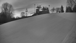 Otočná kamera na sjezdovce