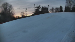 Otočná kamera na sjezdovce