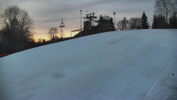 Otočná kamera na sjezdovce