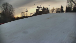 Otočná kamera na sjezdovce