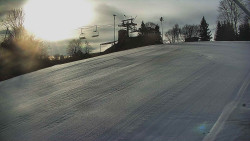 Otočná kamera na sjezdovce