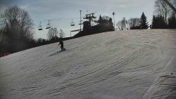 Otočná kamera na sjezdovce