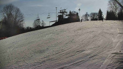 Otočná kamera na sjezdovce