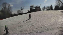 Otočná kamera na sjezdovce