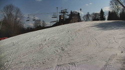 Otočná kamera na sjezdovce