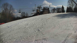 Otočná kamera na sjezdovce