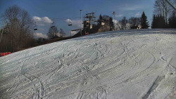 Otočná kamera na sjezdovce