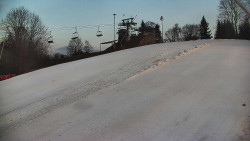 Otočná kamera na sjezdovce