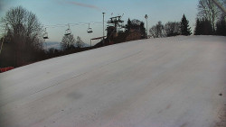 Otočná kamera na sjezdovce