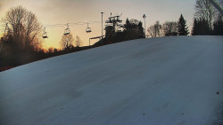 Otočná kamera na sjezdovce