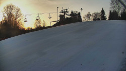 Otočná kamera na sjezdovce