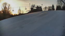 Otočná kamera na sjezdovce