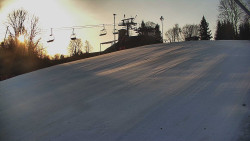 Otočná kamera na sjezdovce