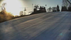 Otočná kamera na sjezdovce