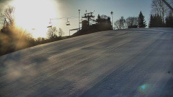 Otočná kamera na sjezdovce