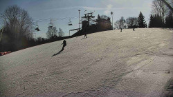 Otočná kamera na sjezdovce