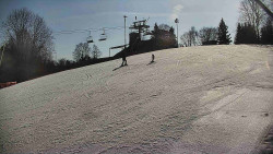 Otočná kamera na sjezdovce