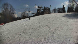 Otočná kamera na sjezdovce