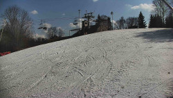 Otočná kamera na sjezdovce