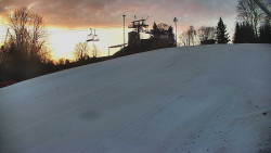 Otočná kamera na sjezdovce