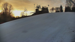 Otočná kamera na sjezdovce