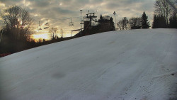 Otočná kamera na sjezdovce