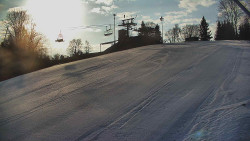 Otočná kamera na sjezdovce