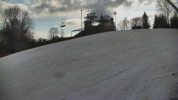 Otočná kamera na sjezdovce