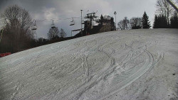 Otočná kamera na sjezdovce